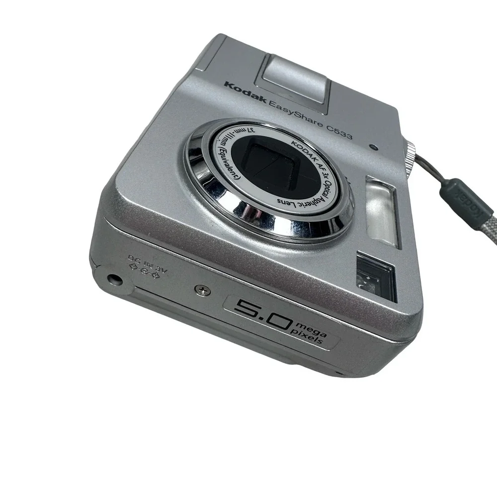 Kodak EasyShare‎ C533 Digital Camera 5.0MP 3x Optical Zoom Gray For Parts Repair